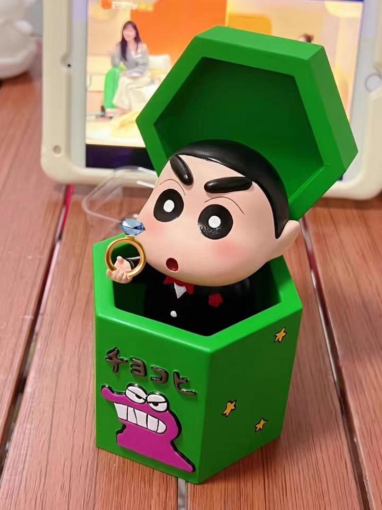 짱구 초코비 프로포즈 피규어 15cm