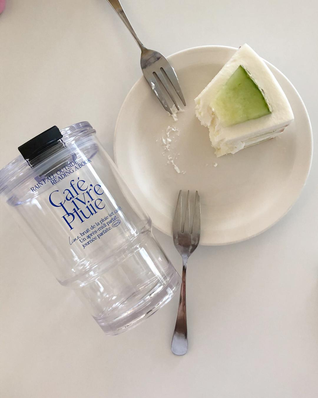 (pre-order 2주 소요) cafe, rain, book reusable cup