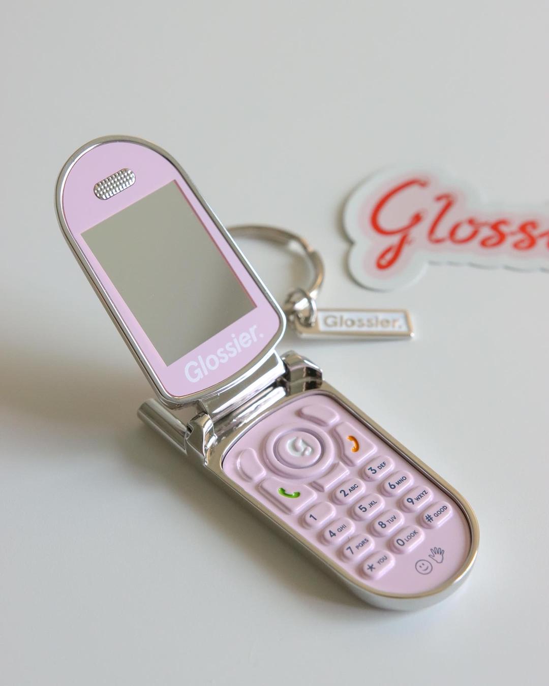 [한정세일] 바로배송 글로시에 키링 Glossier LA Keychain [리뷰이벤트🎀]