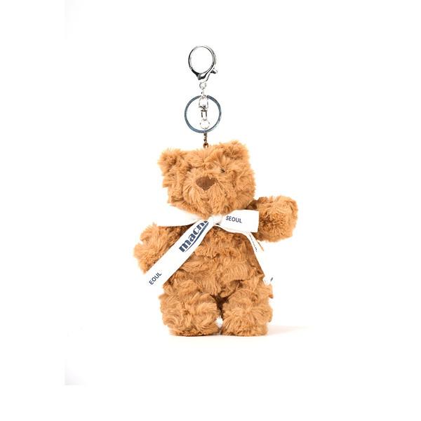 BEAR KEYRING_BROWN