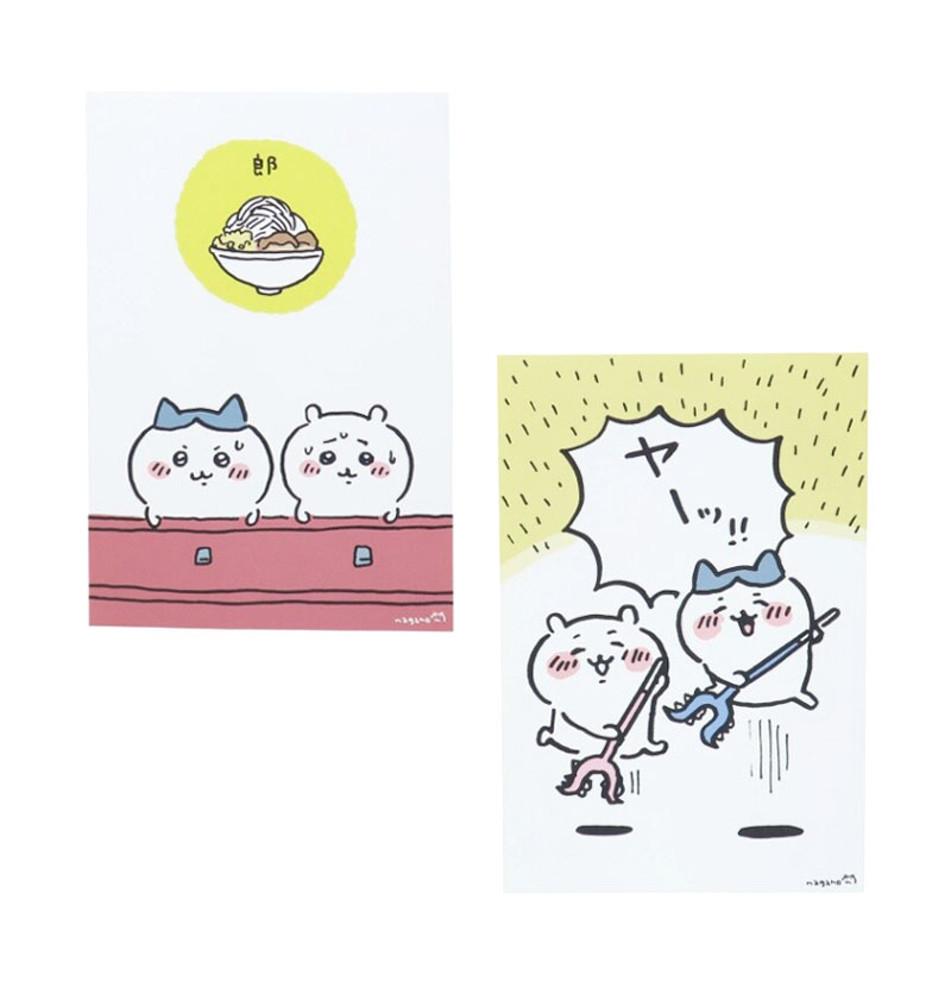치이카와 캐릭터 포스트카드 엽서 (2종) / 하치와레 일본엽서 일러스트엽서