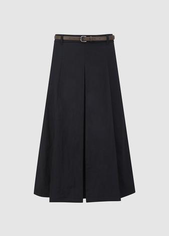 A라인 벨트 스커트 NAEF8-WQS330