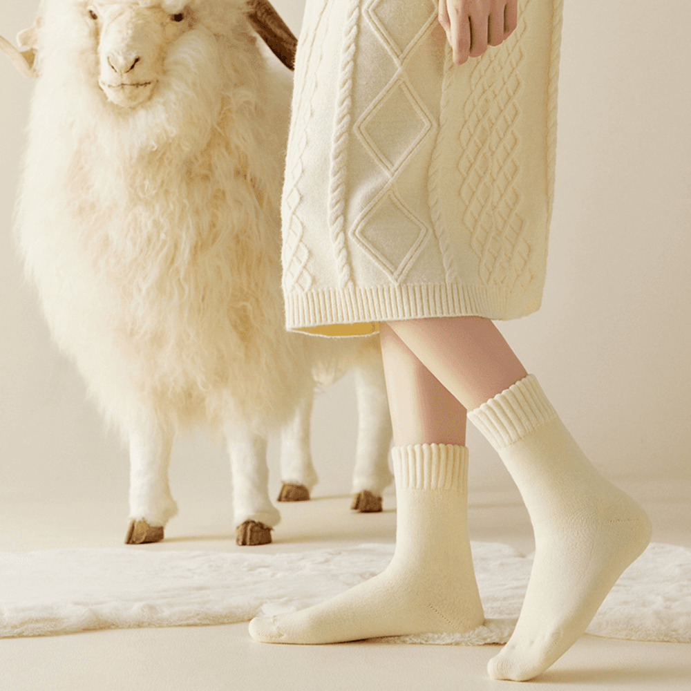 SG 무압박 기모 방한 수면 임산부 수면 겨울 양말 블랙, 1개