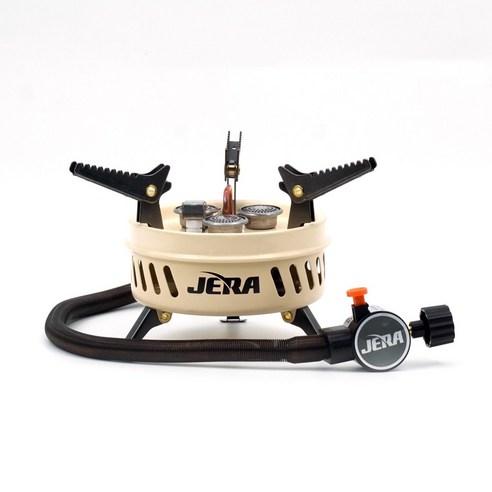 제라 고화력 캠핑버너 3구 서브스토브 JB-103 강염버너, 크림, 1개 - 캠핑주방 | 쿠팡