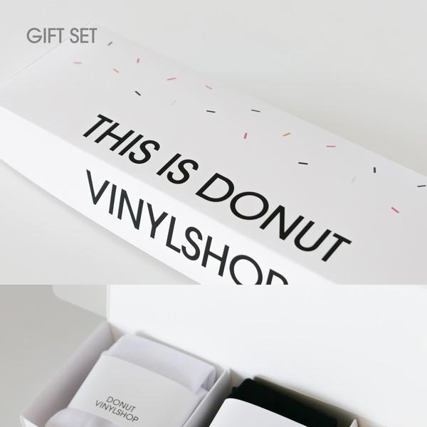 [선물포장] DONUTVINYLSHOP socks - 3PACK