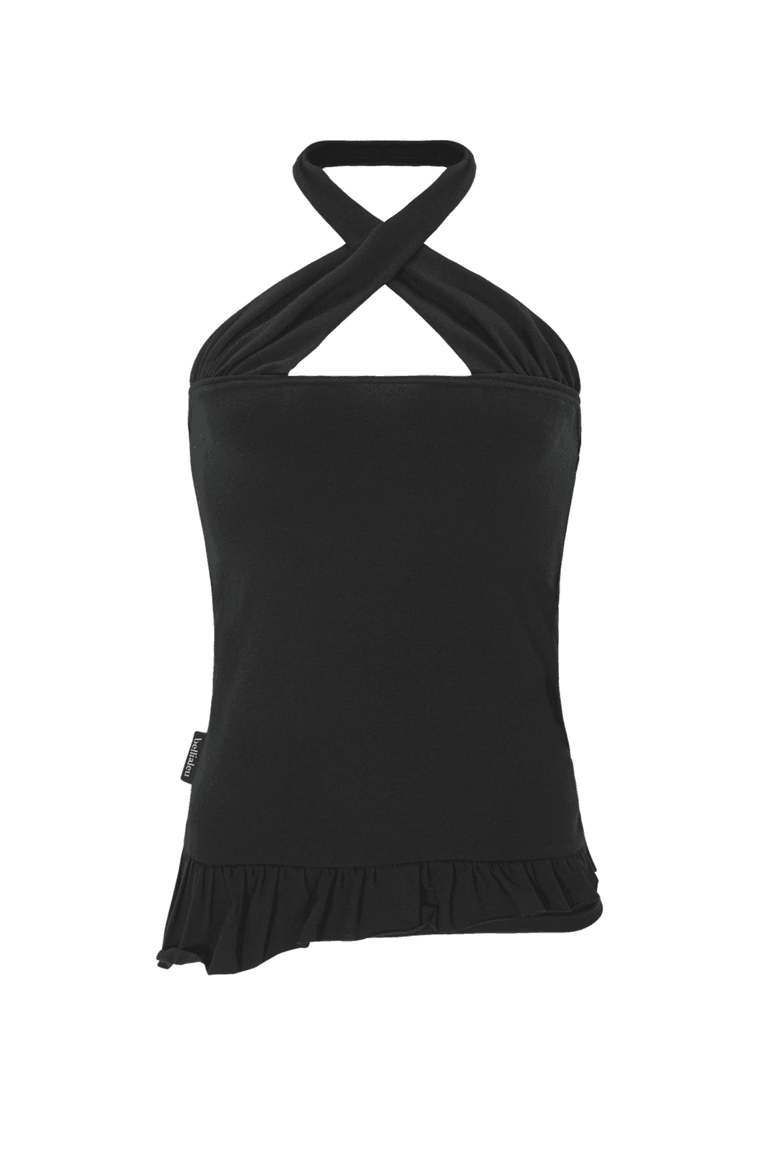 Sheer halter top