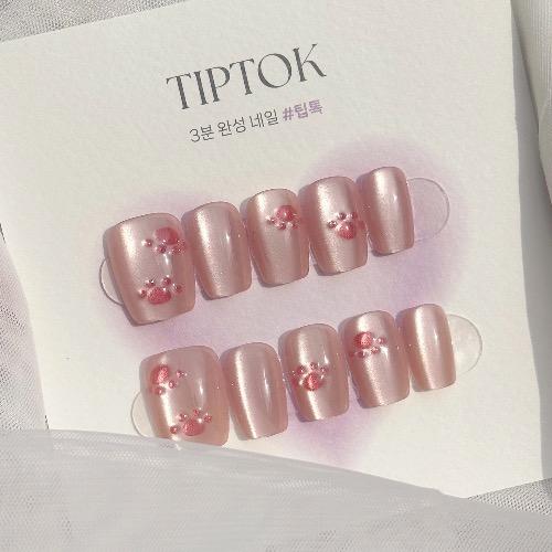 모찌 냥냥 발바닥 네일팁 10PCS