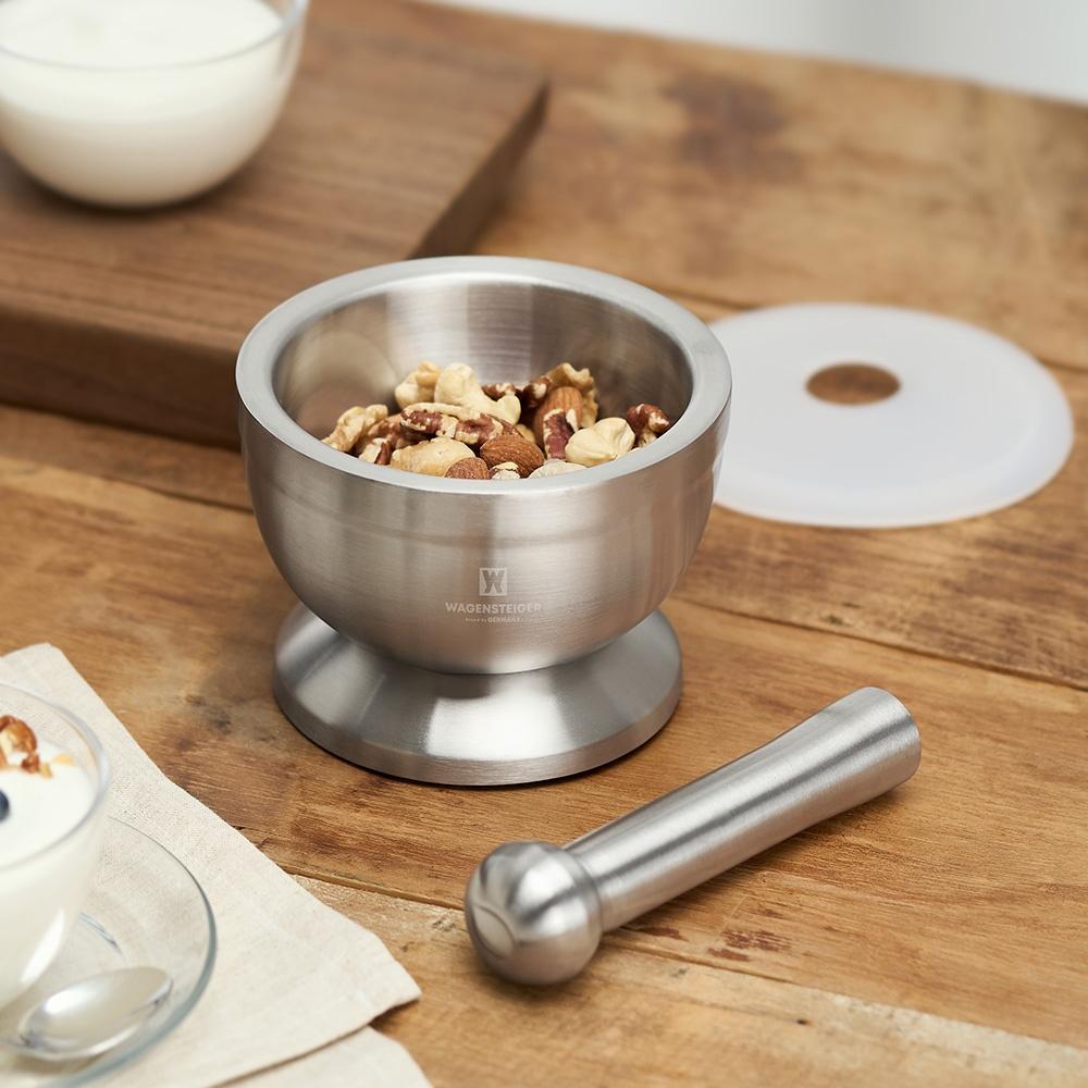 스텐 304 절구 세트 [소스 이유식 마늘]