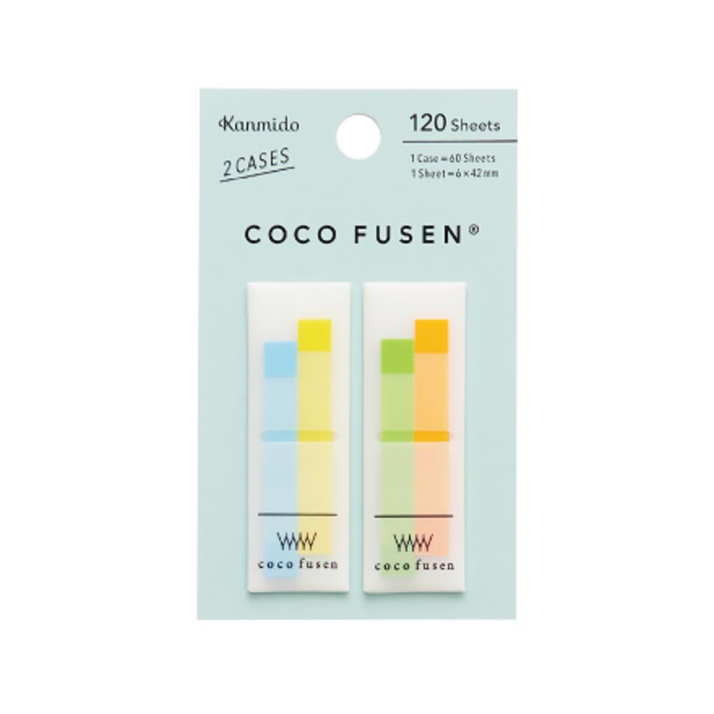 칸미도 필름점착메모지 COCO FUSEN 북마크 라이트블루 S (4103)