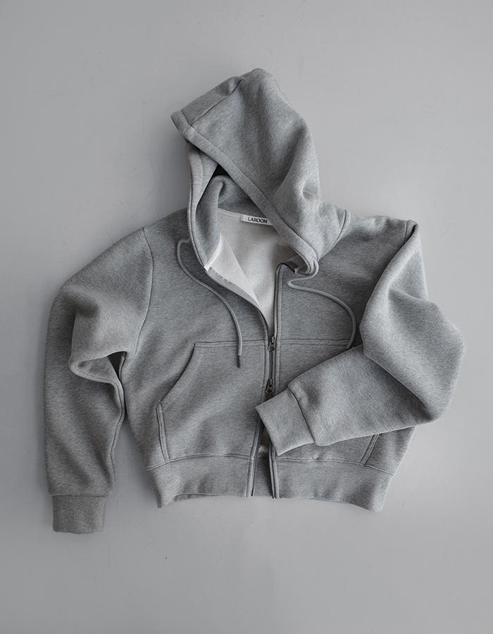 라룸 [by LAROOM] 에센셜기모후드집업