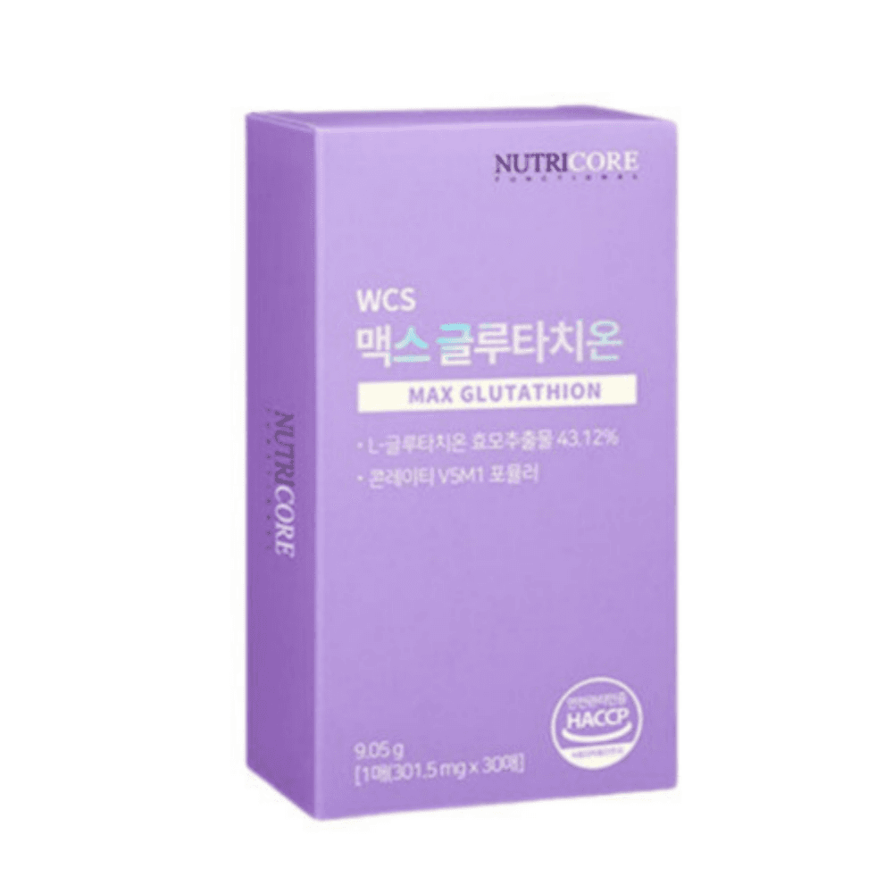 뉴트리코어 맥스 글루타치온 301.5mg x 30매