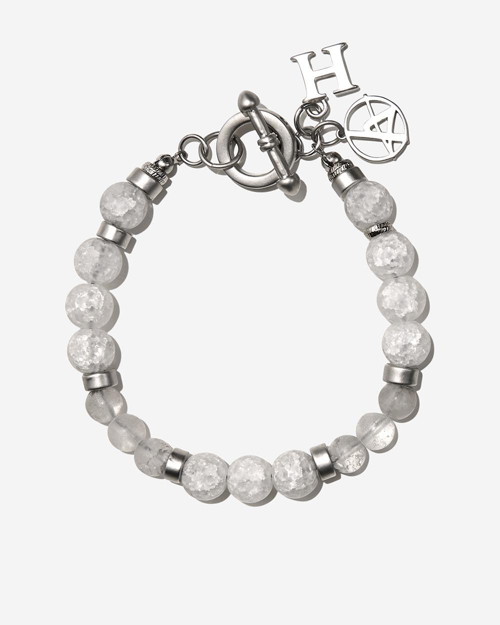 GEMSTONE MIX BRACELET WHITE (WA123)