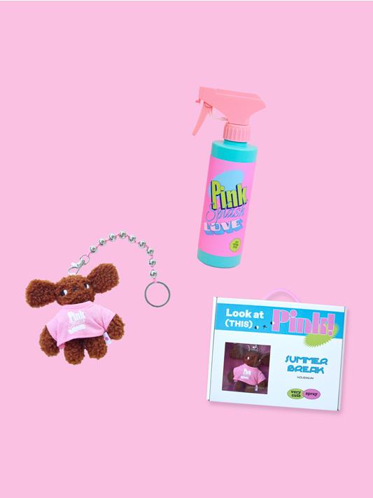탈취제 Pink Spray Keyring Set [300ml]