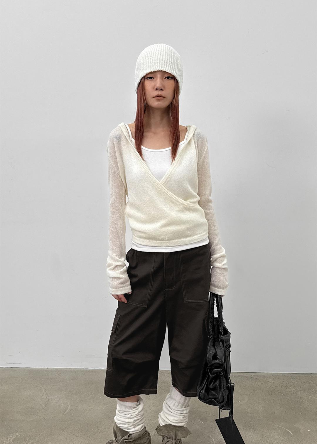 [MADE] 레싯 울 랩 후드니트