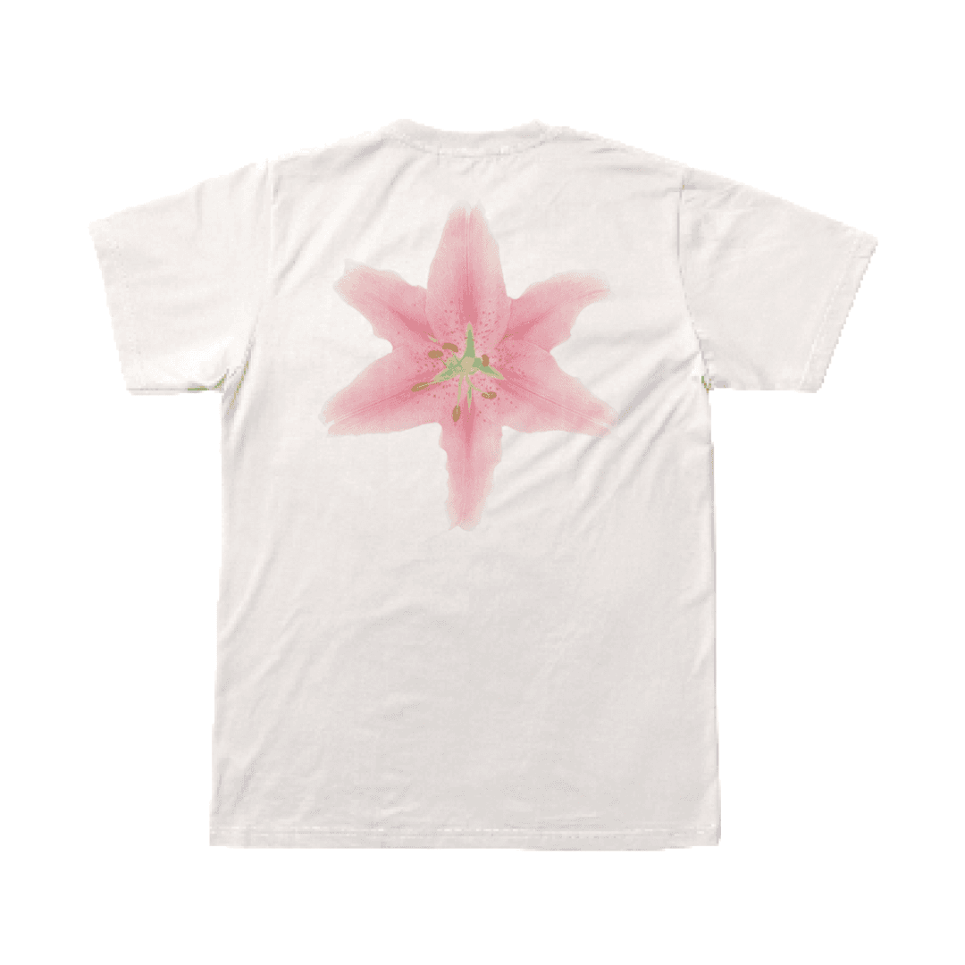 Unisex Flora Tee - M / Lily
