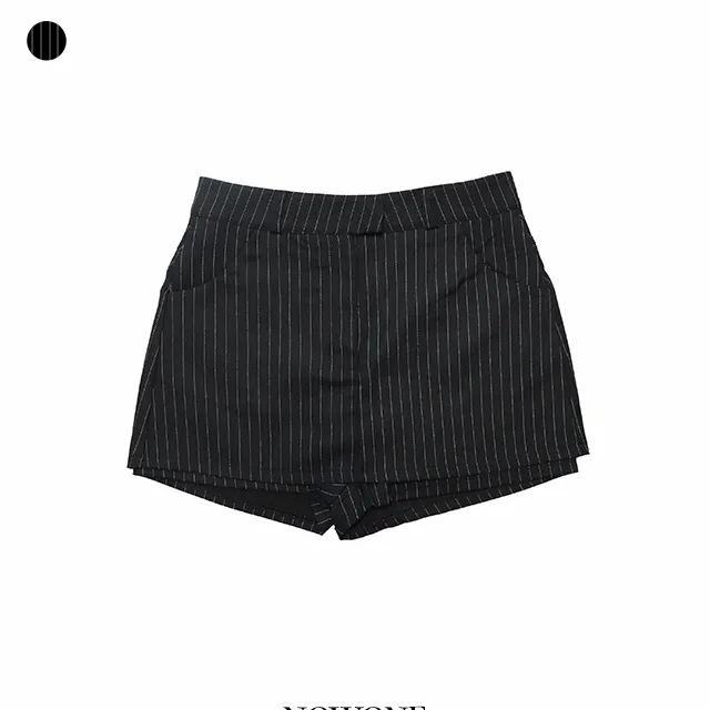 [고퀄] 스트라이프 헤링본 로우 스커트 /  stripe herringbone skirt