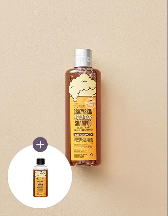 [미친스킨] 맥주효모 샴푸 300g (100g 추가증정)