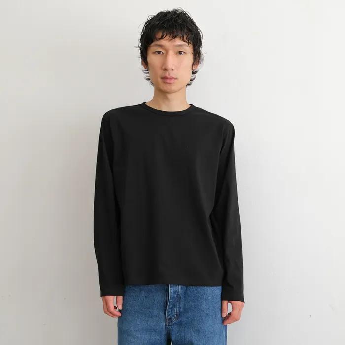 solid long sleeve (black)