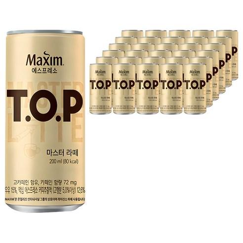 티오피 마스터 라떼, 200ml, 72개 - 커피음료 | 쿠팡