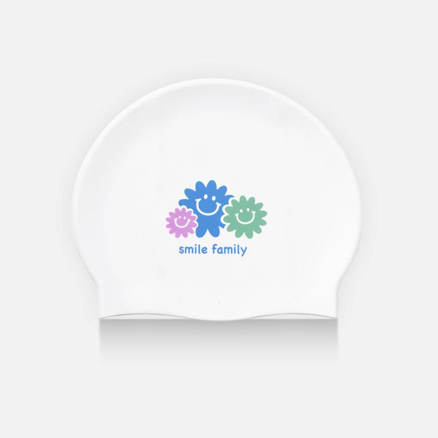 Smile swim swiming cap MULTI (스마일 스윔 수영모 멀티)
