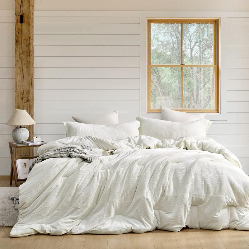 Love Thick - Calming Coma Inducer® Oversized Comforter Set - Milky White