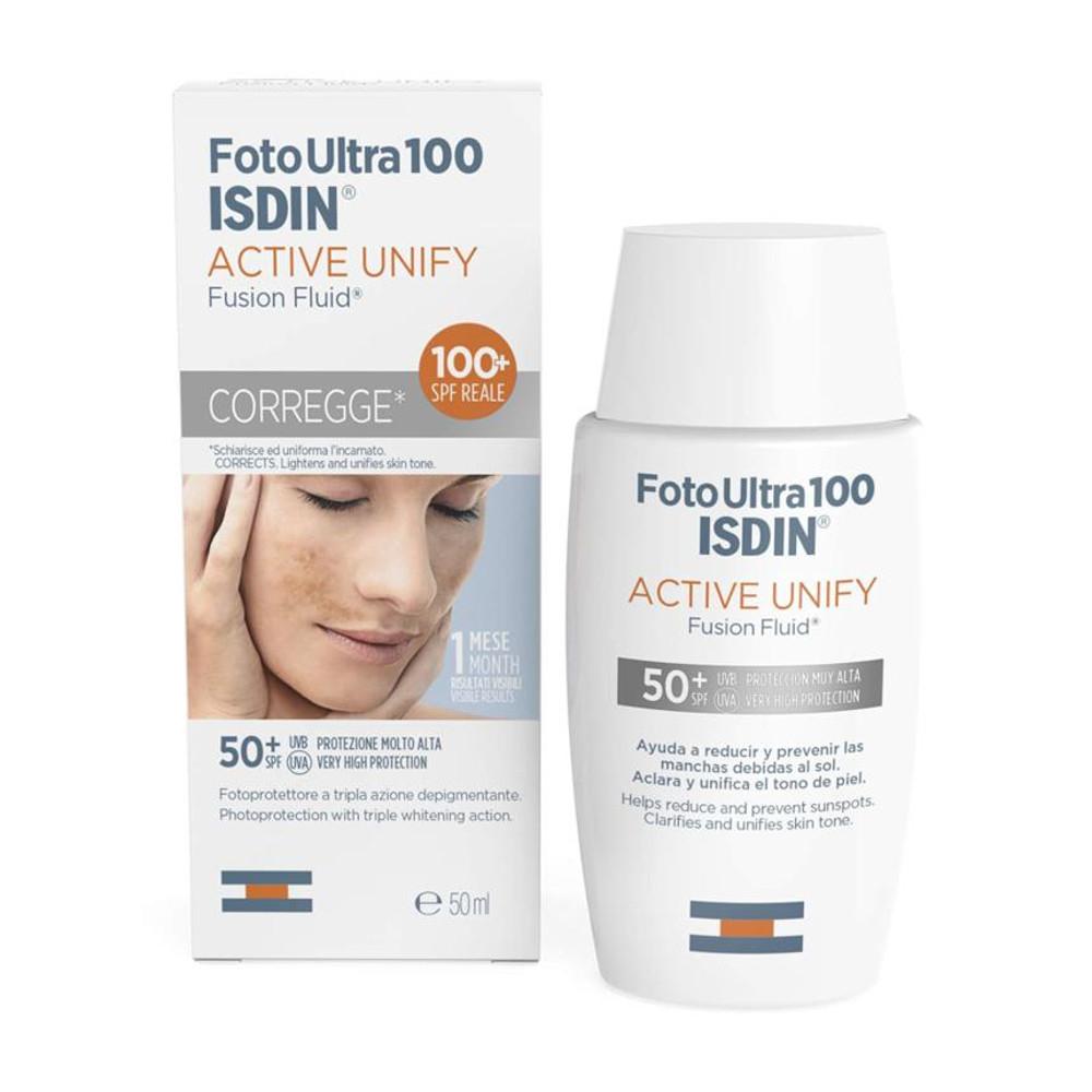 Isdin 이스딘 포토 울트라 100 액티브 유니파이 선크림 50Ml