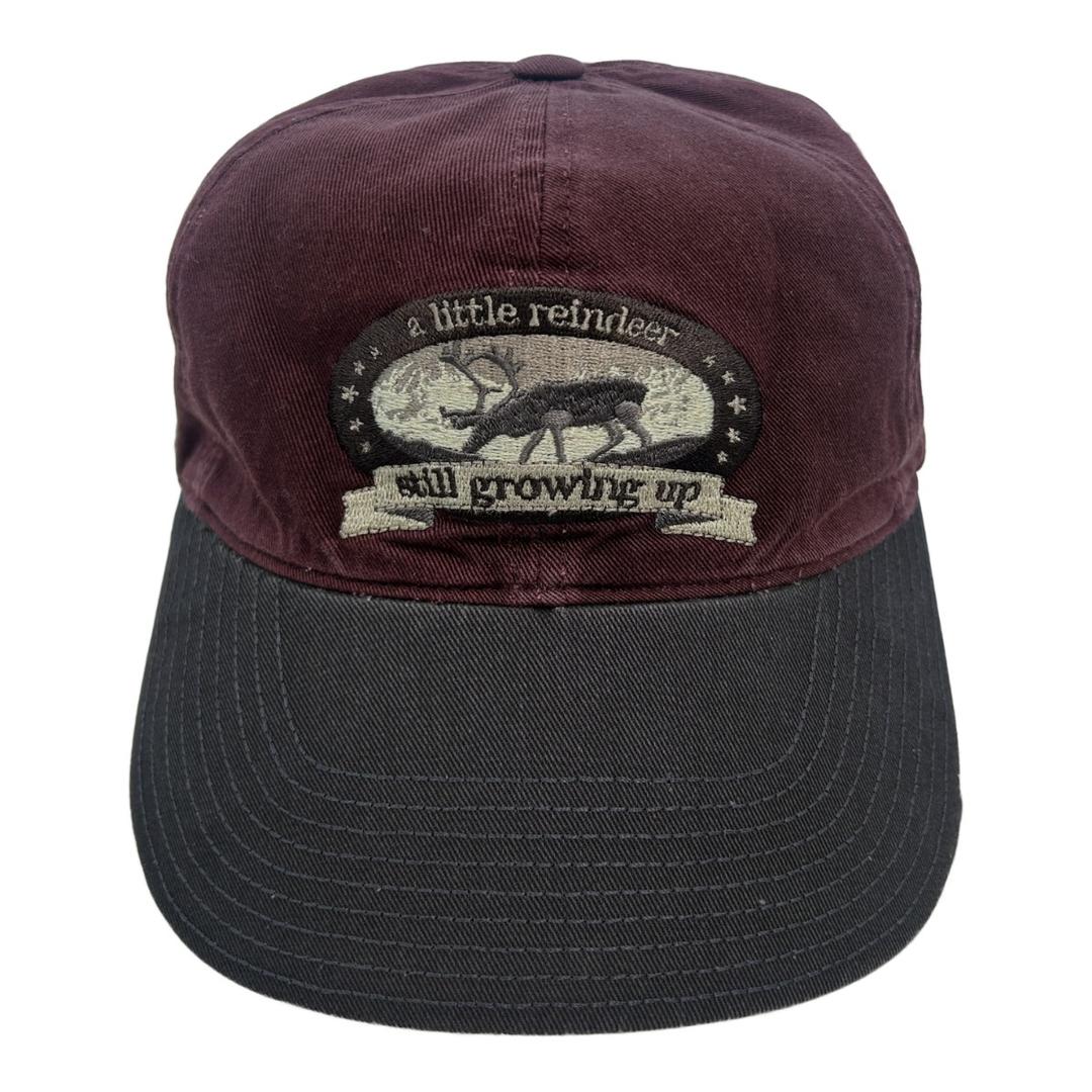 TCM deer cap (burgundy)