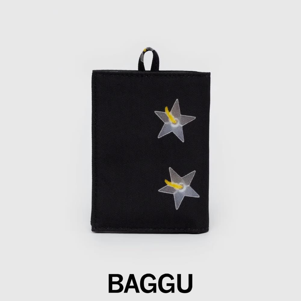 BAGGU 바쿠 스냅 지갑 Stars