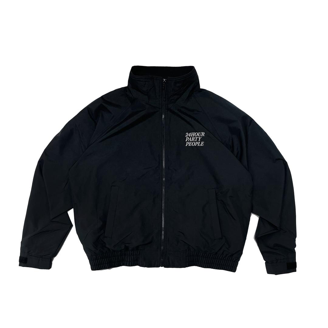 24PP Embroidered Fleece Lined Jacket (Black)