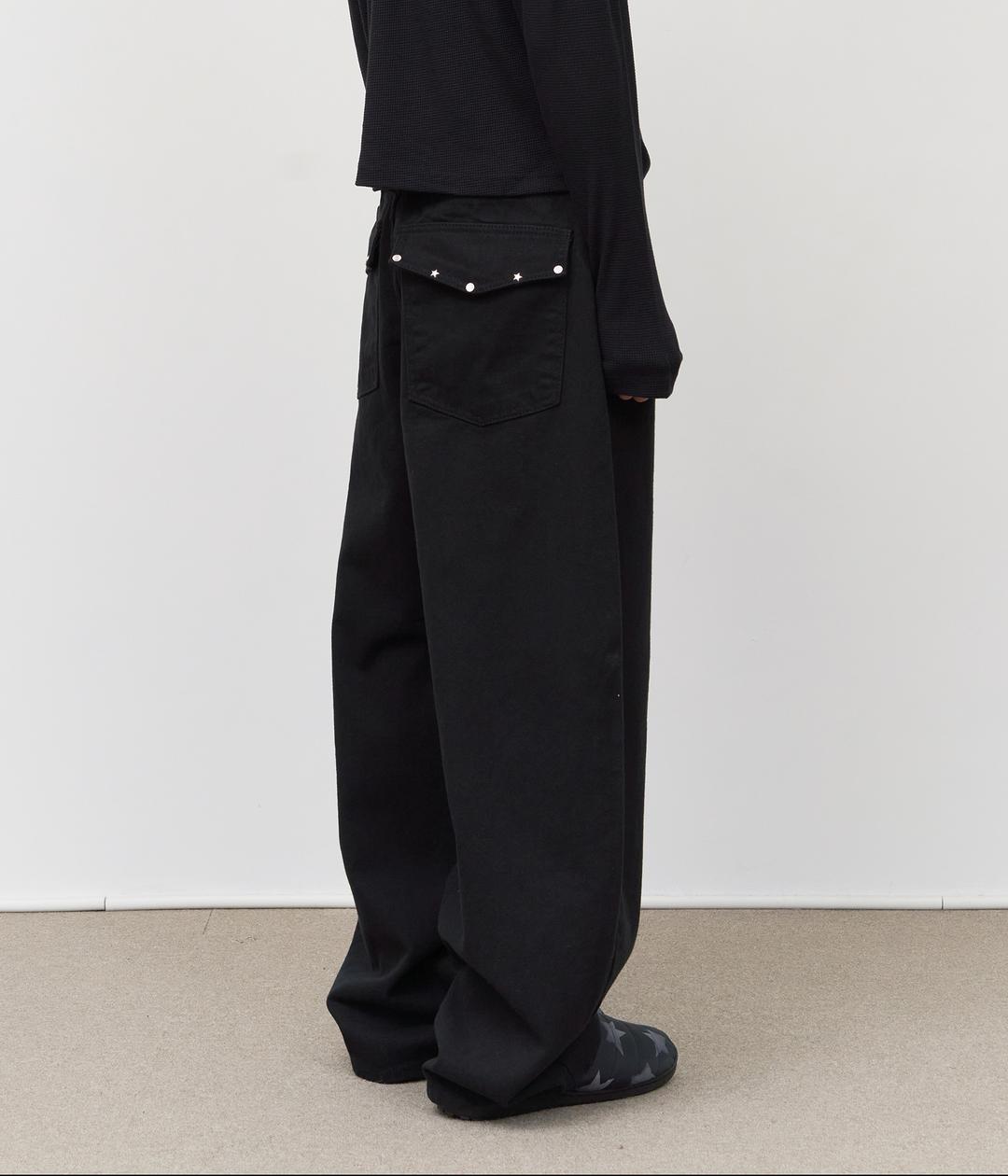 Jake Pocket Wide Pants (2color)