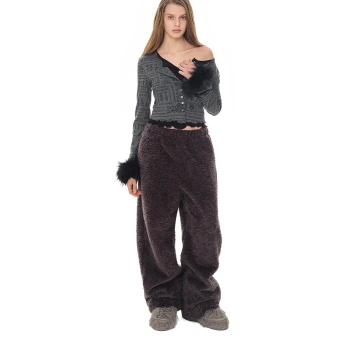 FLEECE SWEATPANTS (CHARCOAL)