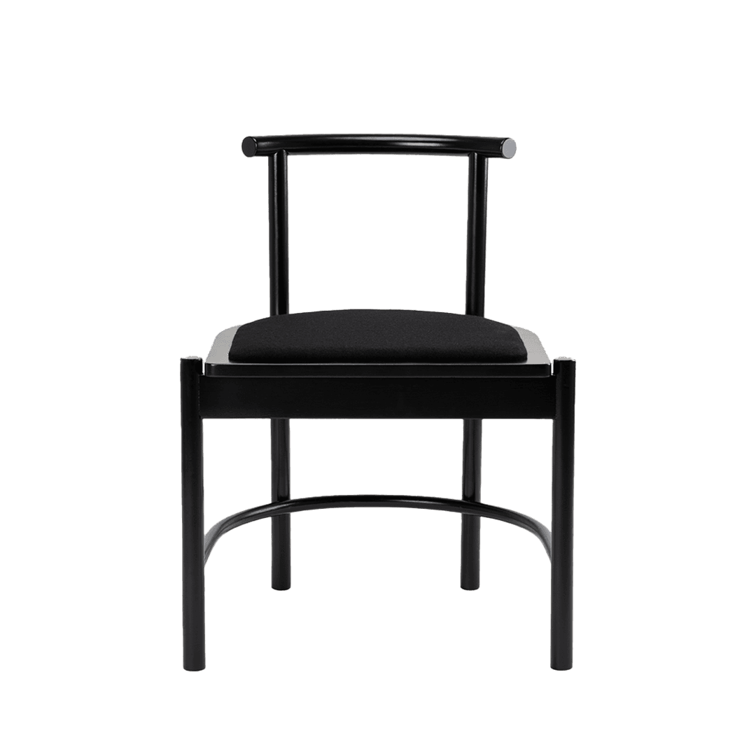 소프트 체어 B 블랙 패브릭