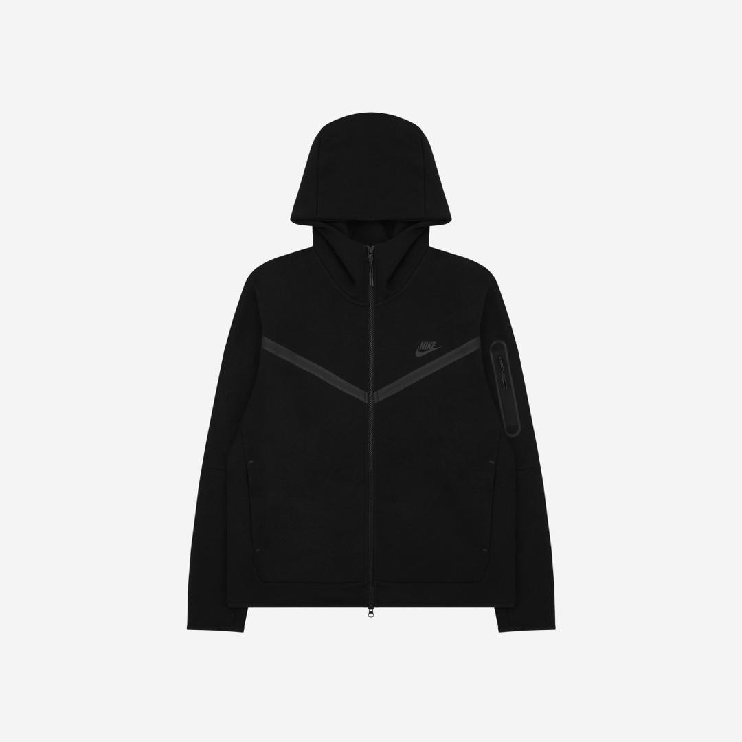 Nike NSW Tech Fleece Full Zip Hoodie Black - Asia
