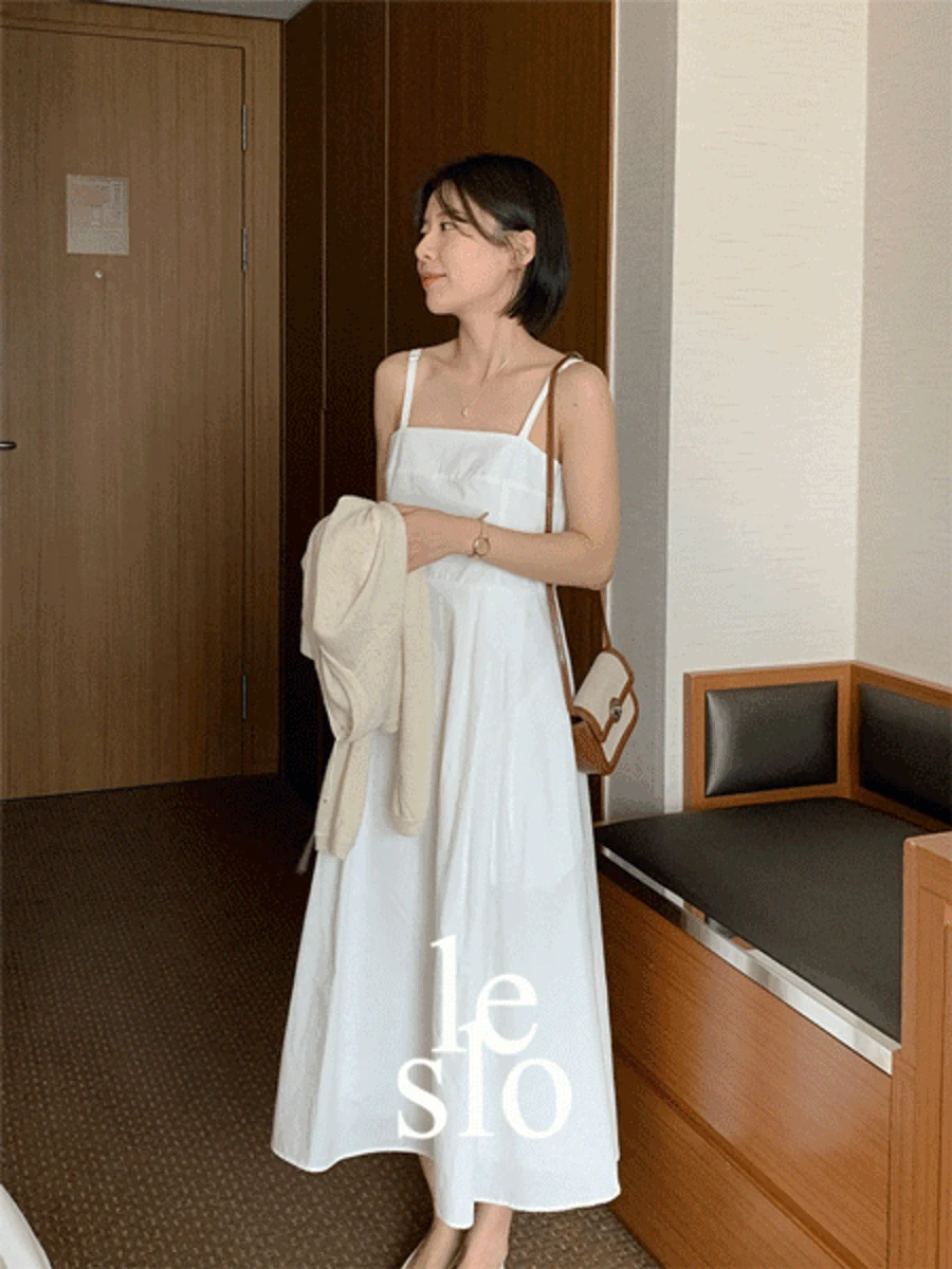 [주문폭주🌷][키작녀][MADE]레모나 스모크 코튼 뷔스티에 나시 원피스[2color]