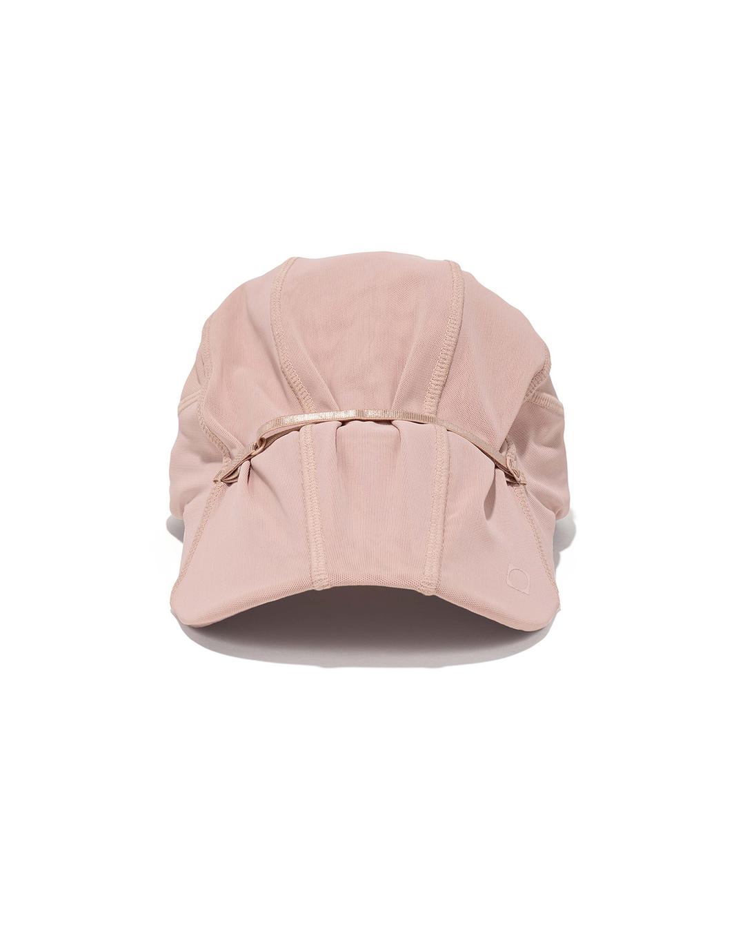 MESH DUCKBILL CAP_PINK BEIGE