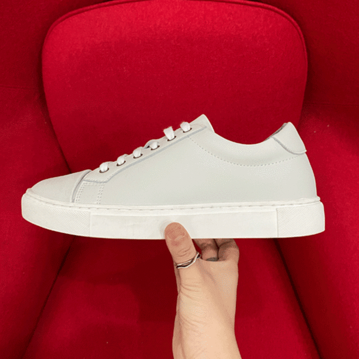 [당일발송] 7cm키높이 소가죽 수제화 운동화 shoes