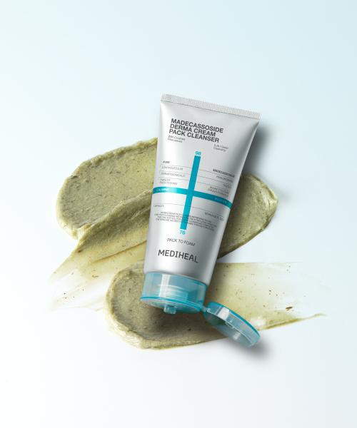 더마 크림 팩 클렌저 120ml_마데카소사이드 [진정 장벽]