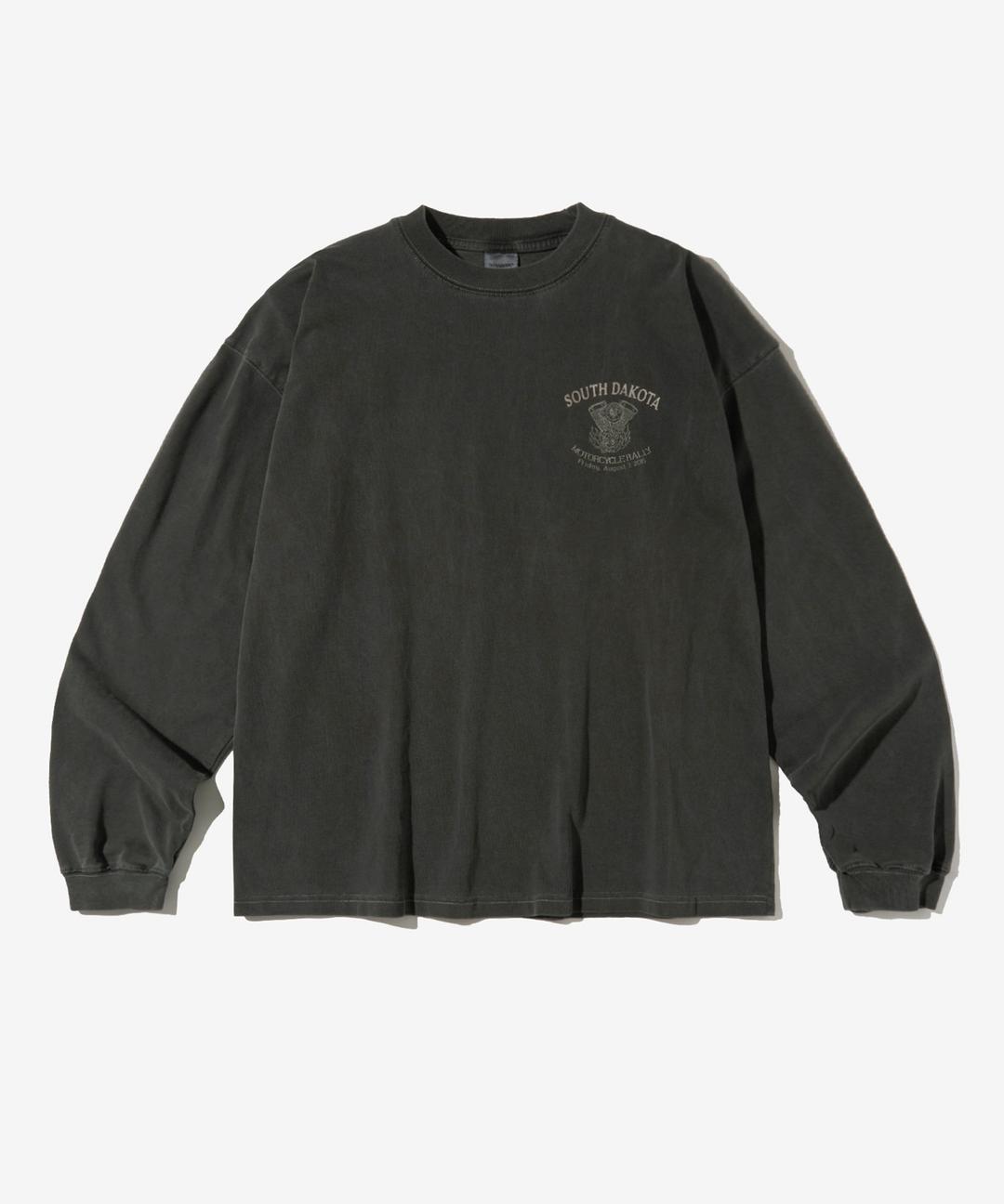 MOT SERIES LONG SLEEVE(SOUTH DAKOTA)_PIGMENT CHARCOAL