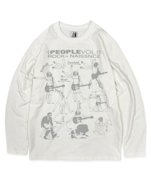 Rock Naissnce Long Sleeves (White Gray)