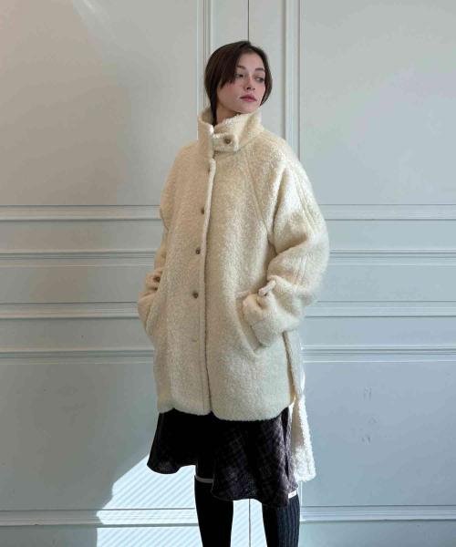 Breeze half coat (ivory)