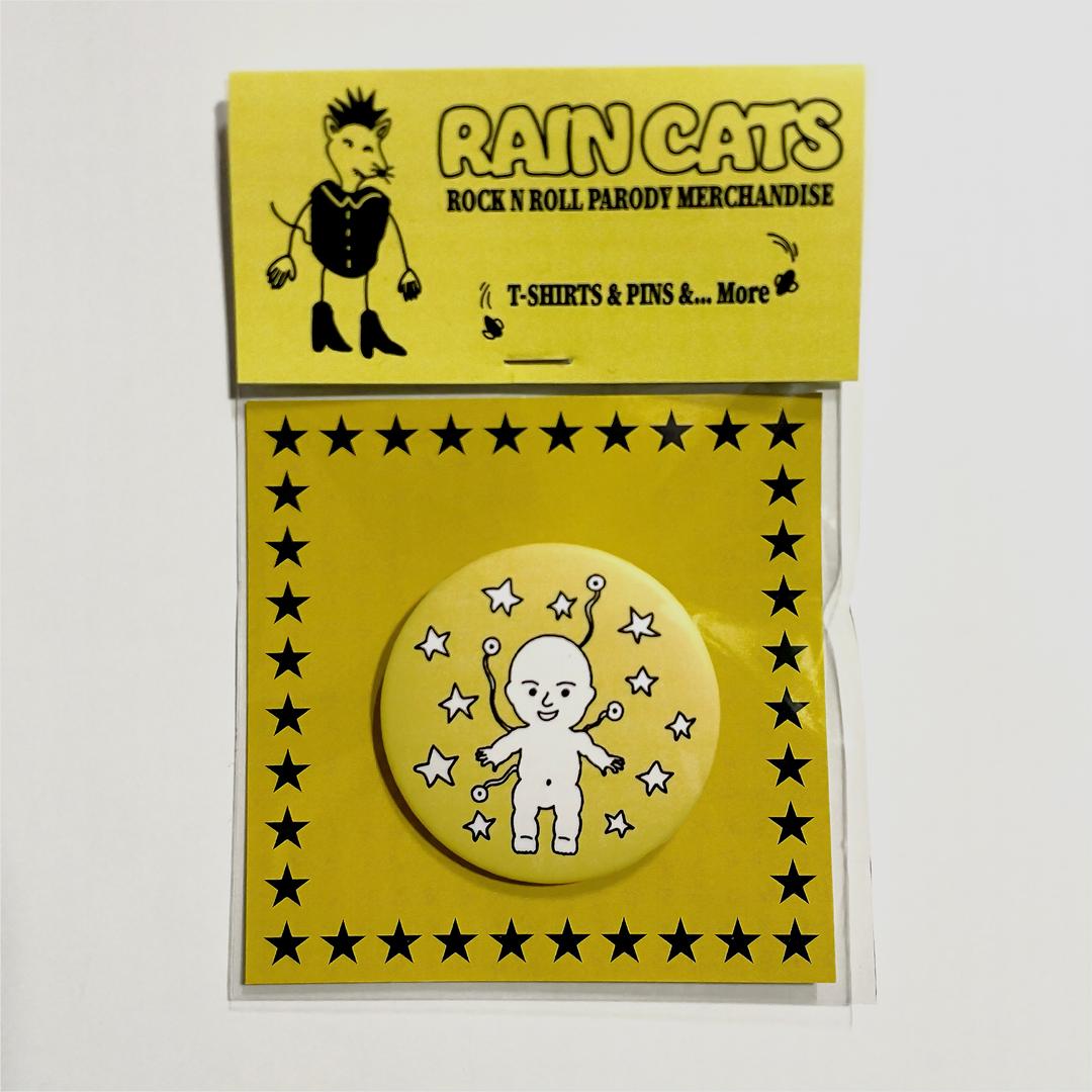 Devil And RAIN CATS Pin