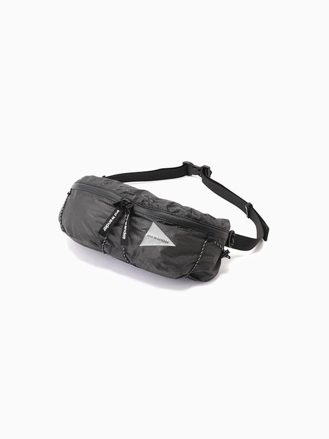 앤드원더_ sil waist bag [charcoal]