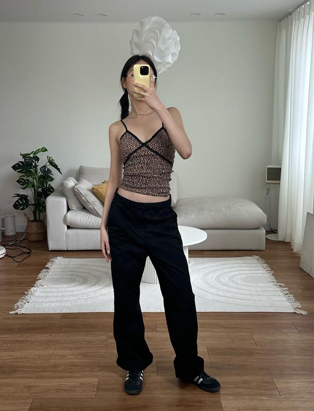 low basic pants