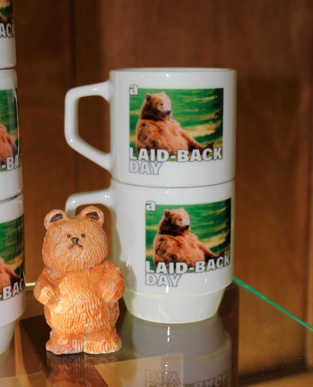 a LAID-BACK mug