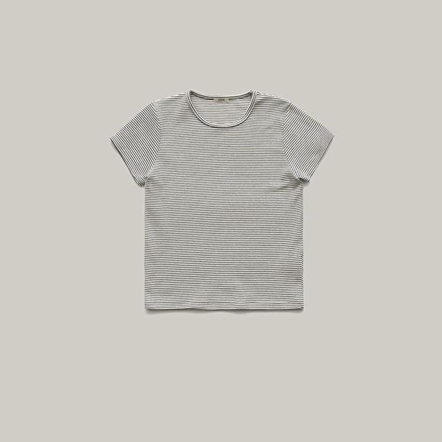 may stripe tee (ivory)