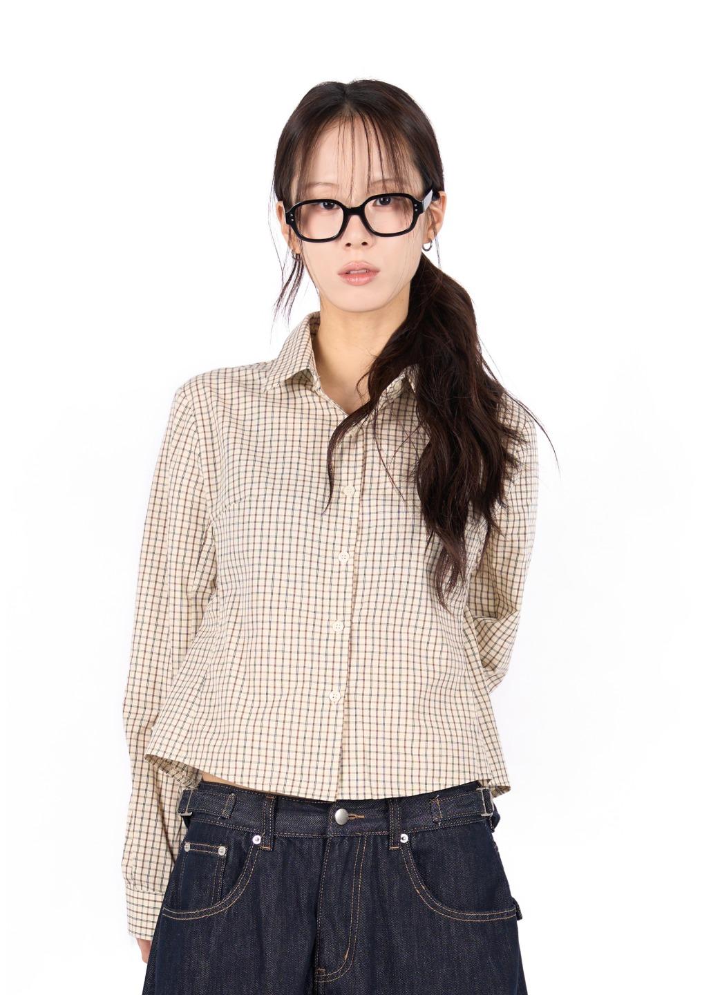 릿킴 MOOD CHECK SHIRT