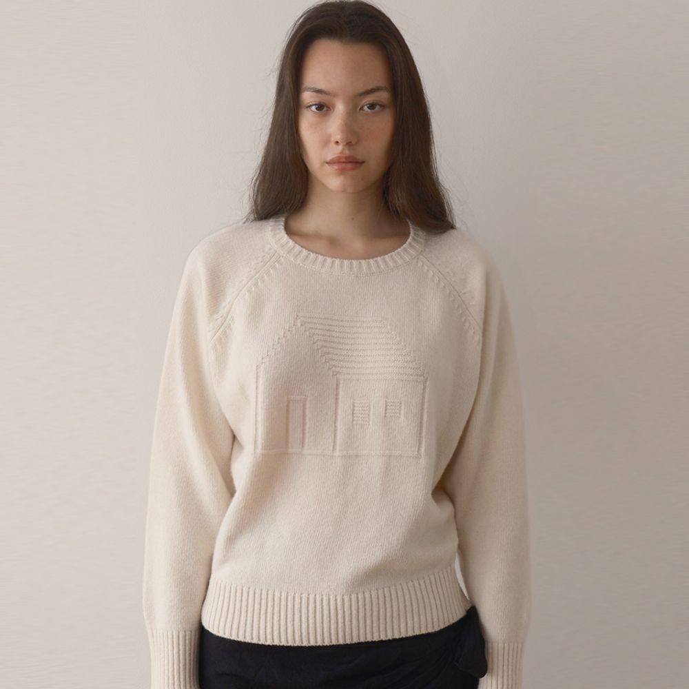 HOME SWEET HOME KNIT (IVORY)