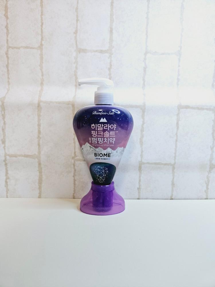 엘지생활건강 페리오 히말라야 핑크솔트 바이옴 펌핑 치약 285g 1개