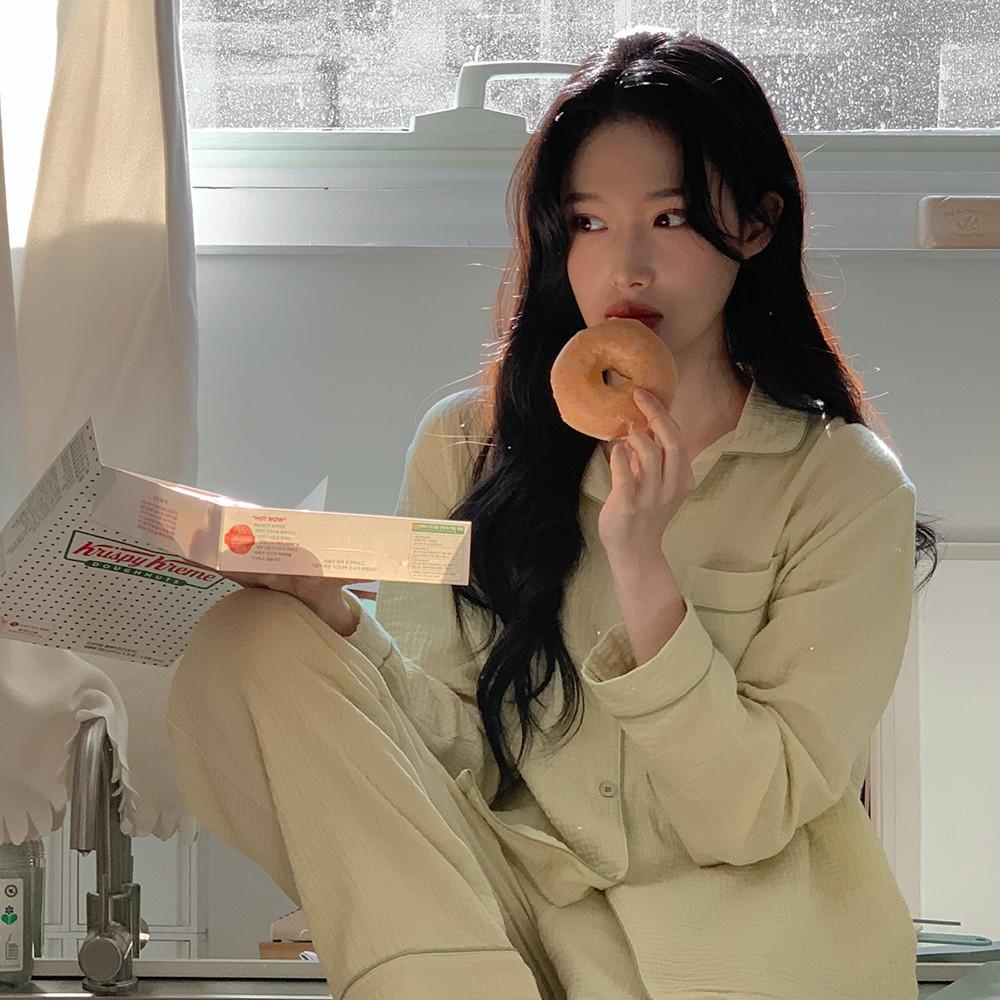 레토 요루면 파자마 여성잠옷 홈웨어 봄 가을 실내복 잠옷 커플잠옷 남성잠옷