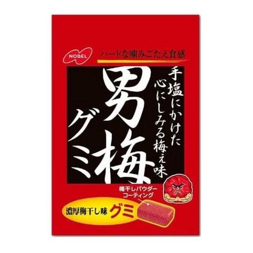 노벨 오토코 일본 우메보시 매실 사탕 구미 38g x 4개, 38g, 4개 - 츄잉젤리 | 쿠팡